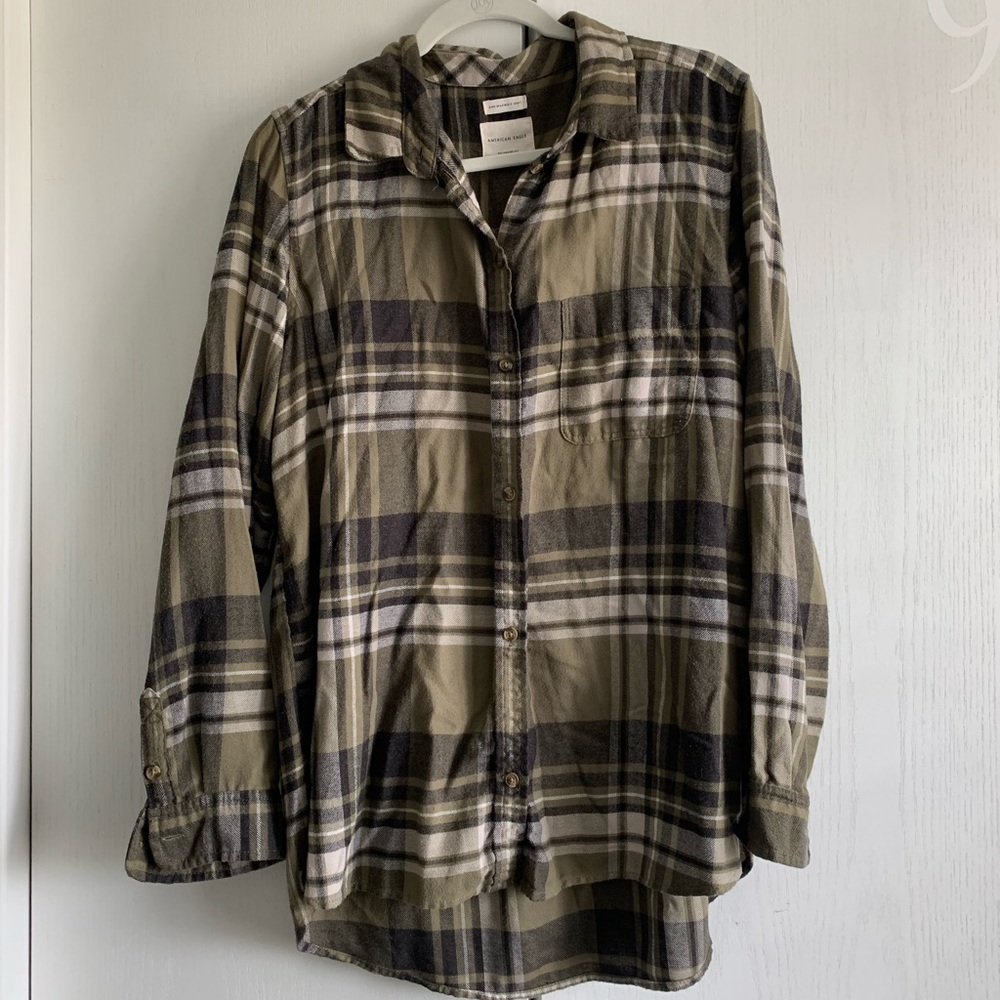 American Eagle Boyfriend Fit Flannel